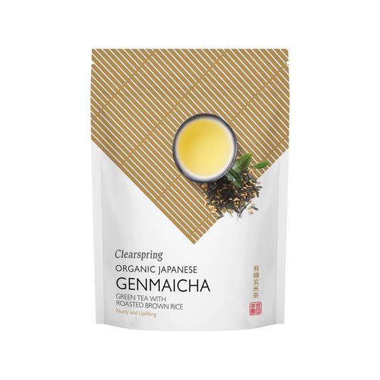 Clearspring_Organic Genmaicha Japanese Green Tea with Roasted Rice 90g