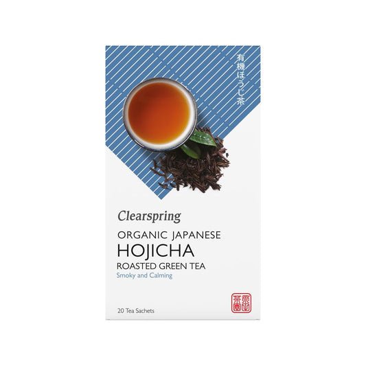 Clearspring_Organic Hojicha Japanese Roasted Green Tea 20 bags