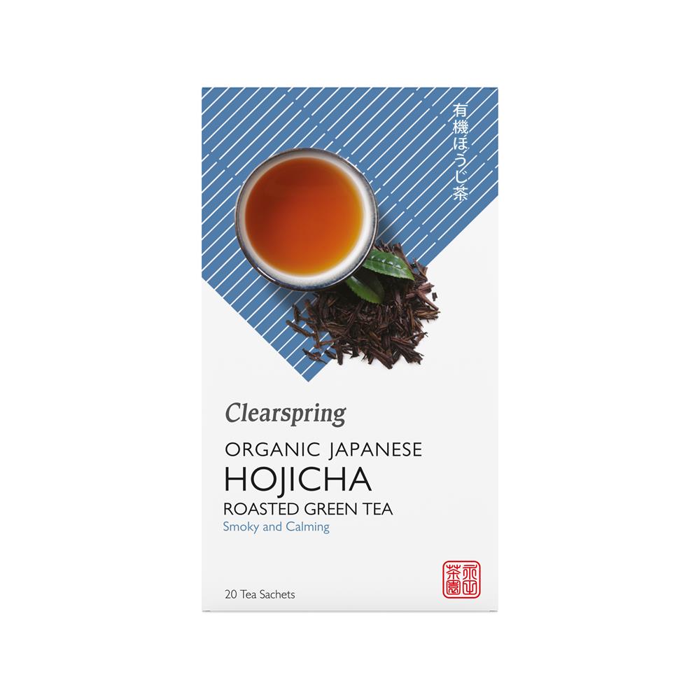 Clearspring_Organic Hojicha Japanese Roasted Green Tea 20 bags