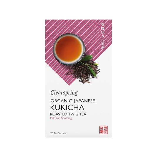 Clearspring_Organic Japanese Kukicha Roasted Twig Tea - 20 bags