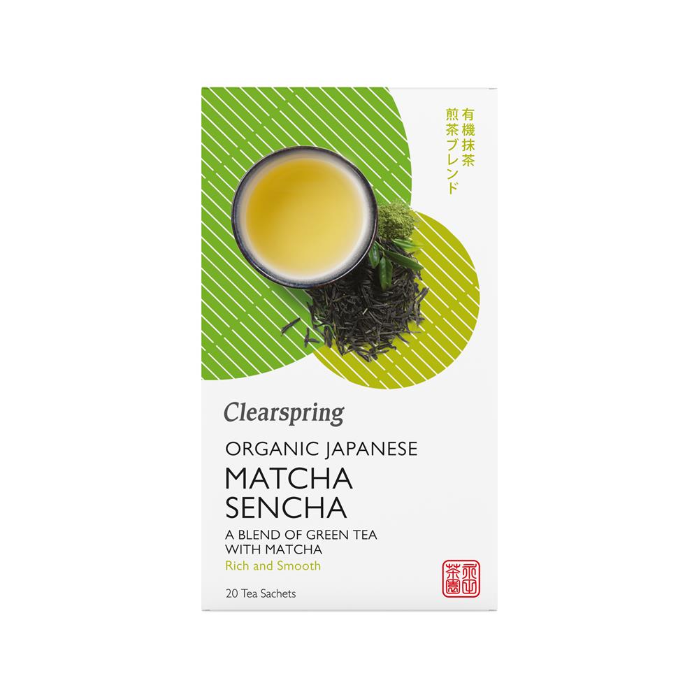 Clearspring_Organic Japanese Matcha Sencha 20 bags