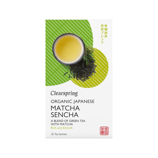 Clearspring_Organic Japanese Matcha Sencha 20 bags