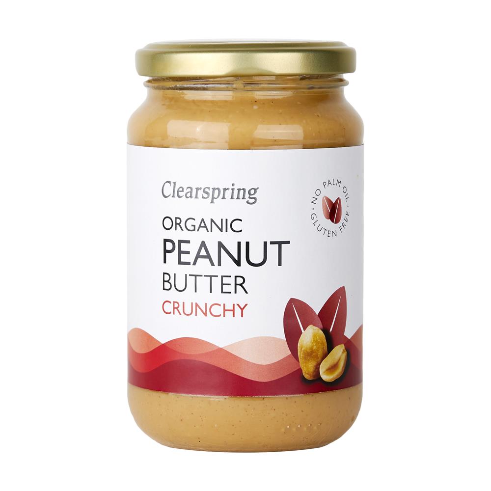 Clearspring_Bio Kitchen Organic Peanut Butter Crunchy 350g