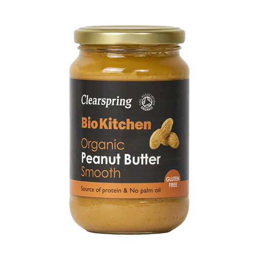 Clearspring_Bio Kitchen Organic Peanut Butter Smooth 350g