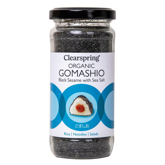 Clearspring_Organic Gomashio - Black Sesame with Sea Salt