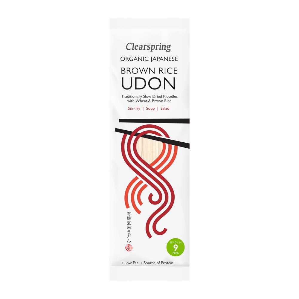 Clearspring_Organic Japanese Brown Rice Udon Noodles 200g