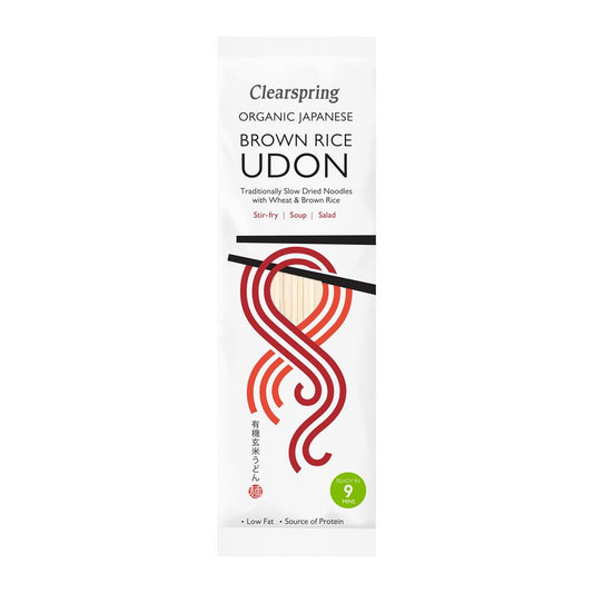 Clearspring_Organic Japanese Brown Rice Udon Noodles 200g