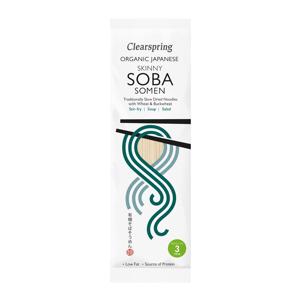 Clearspring_Organic Japanese Skinny Soba Somen Noodles 200g