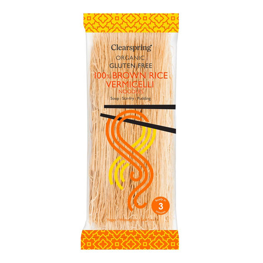 Clearspring_Organic Gluten Free 100% Brown Rice Vermicelli Noodles 180g