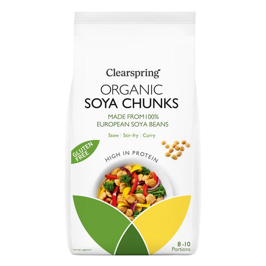 Clearspring_Organic Soya Chunks 200g