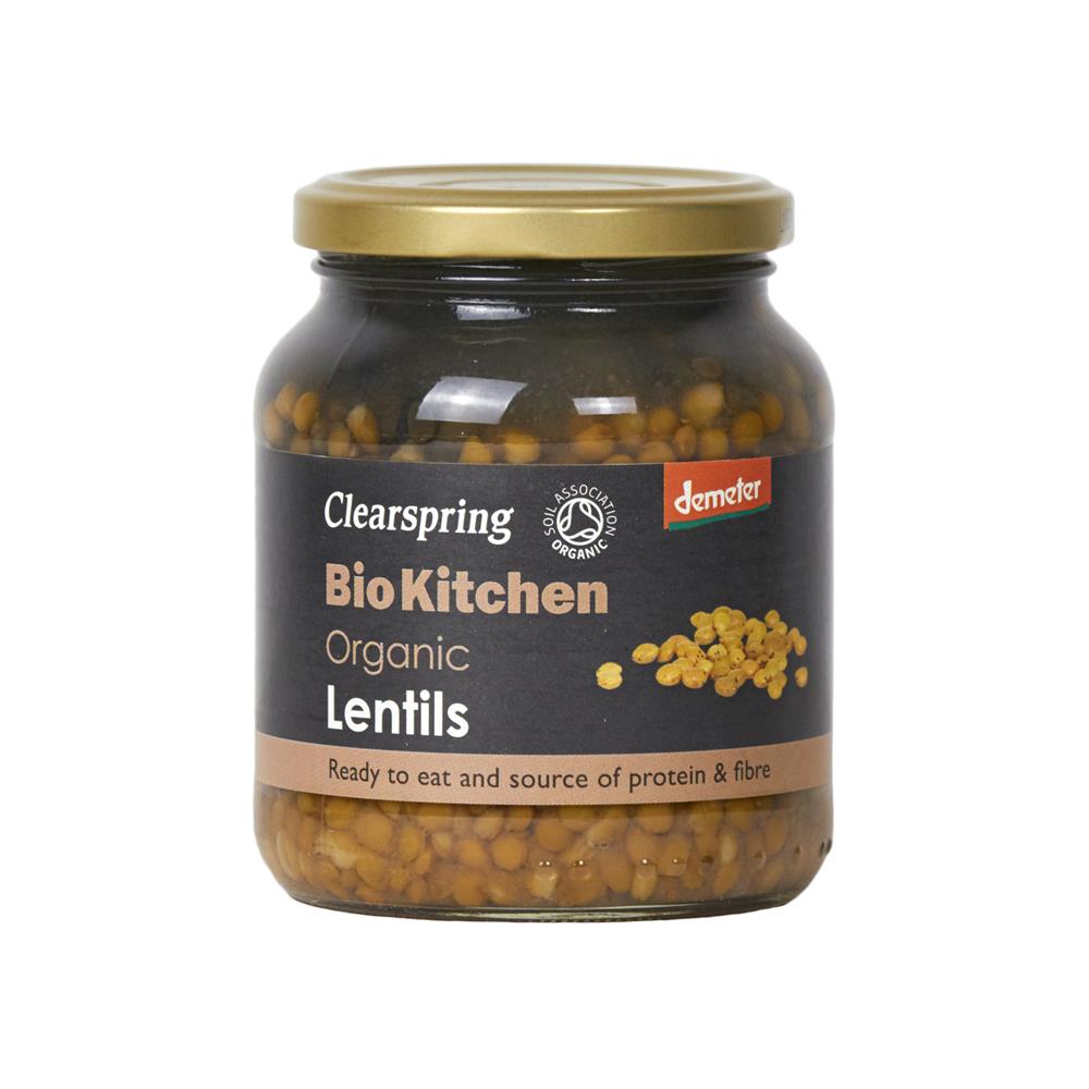 Clearspring_Demeter Organic Lentils 360g