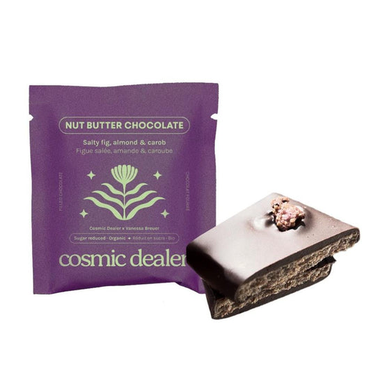 Cosmic Dealer_Nut Butter Chocolate Fig Bite Organic Sugar Reduced 20g-pack of 4
