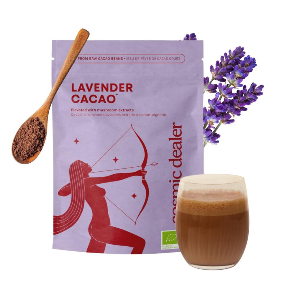 Cosmic Dealer_Cacao Lavender - Lavender Drinking Chocolate Reishi 120g