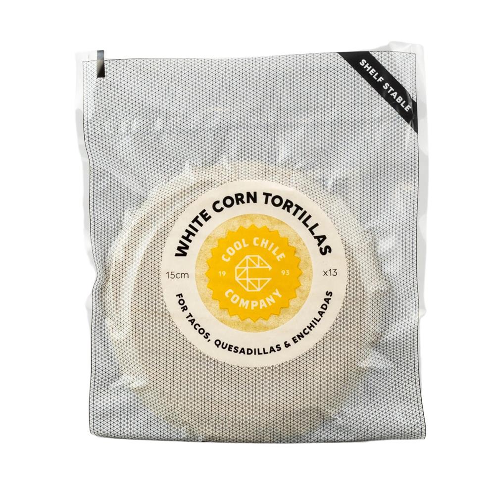Cool Chile_Ambient White Corn Tortillas 13 Wraps 300g-pack of 2