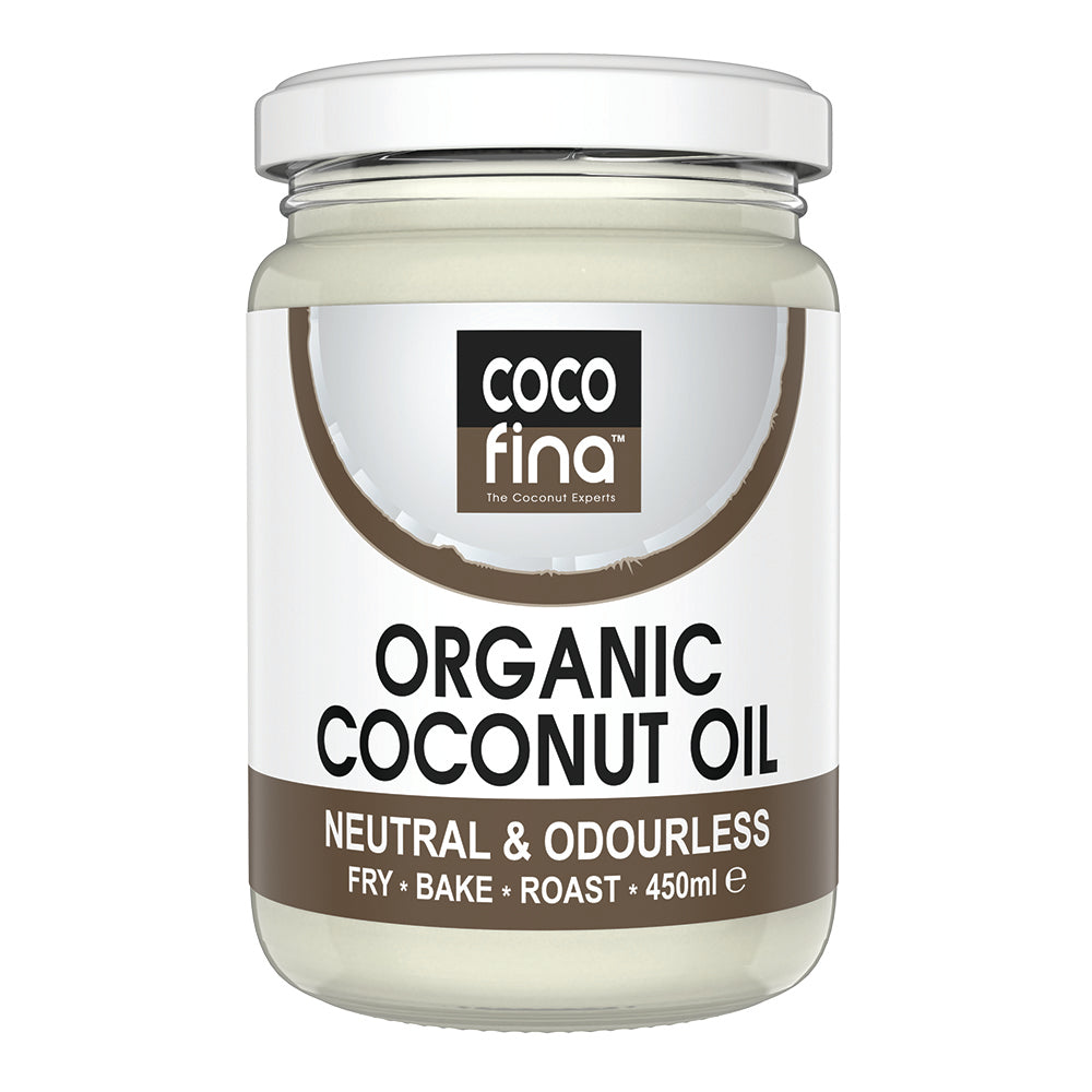 Cocofina_Everyday Organic Neutral Coconut Oil 500ml Glass Jar