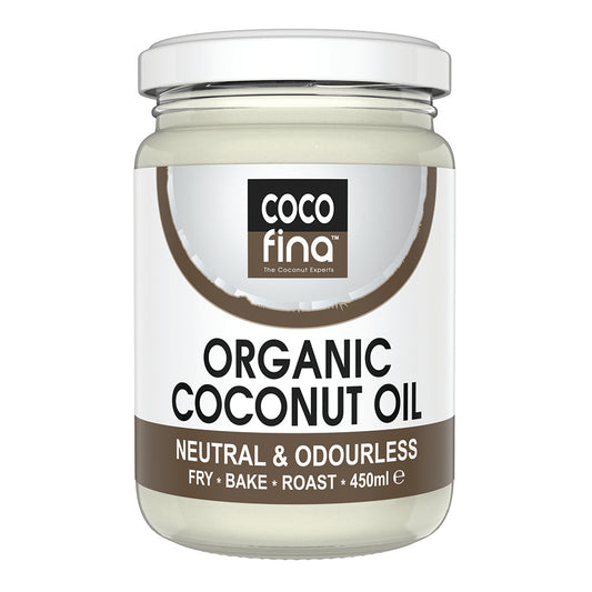 Cocofina_Everyday Organic Neutral Coconut Oil 500ml Glass Jar