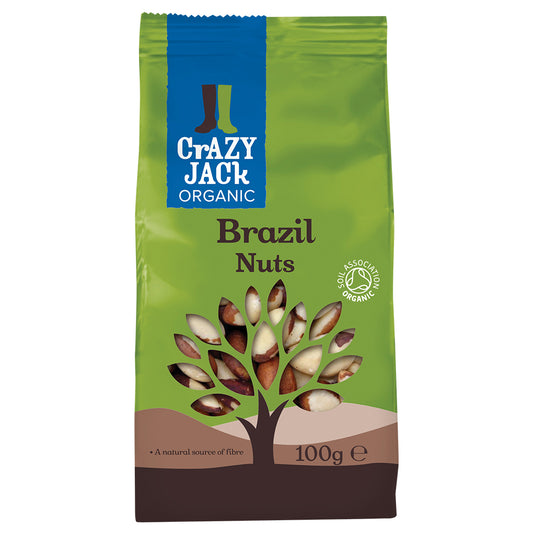 Crazy Jack_Organic Brazil Nuts100g