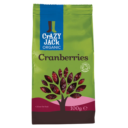 Crazy Jack_Organic Cranberries 100g