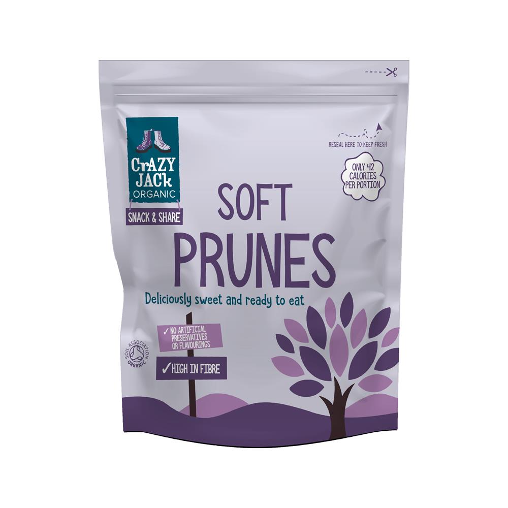 Crazy Jack_Organic Soft Prunes Ready to Eat 200g