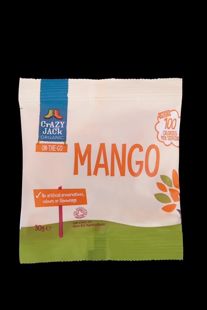 Crazy Jack_Organic Ready To Eat Mango 30g-pack of 16