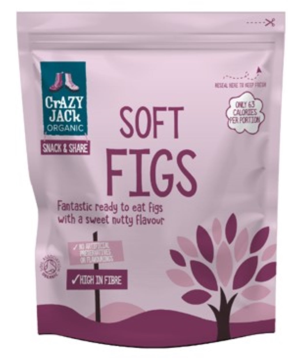 Crazy Jack_Organic Soft Figs Ready to Eat 200g