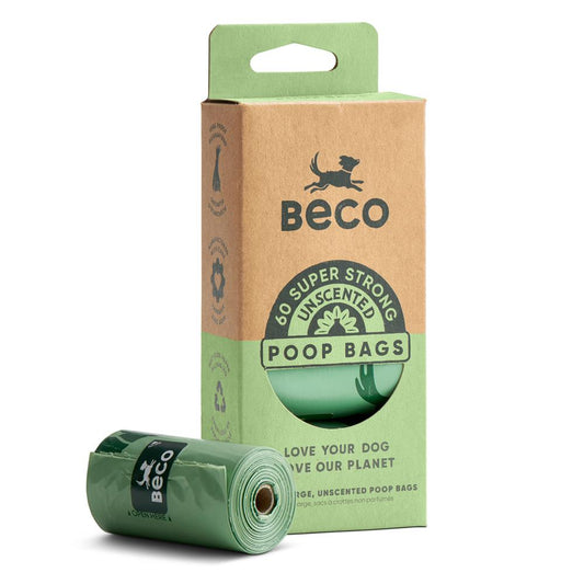 Beco_Unscented Poop bags. 60 bags