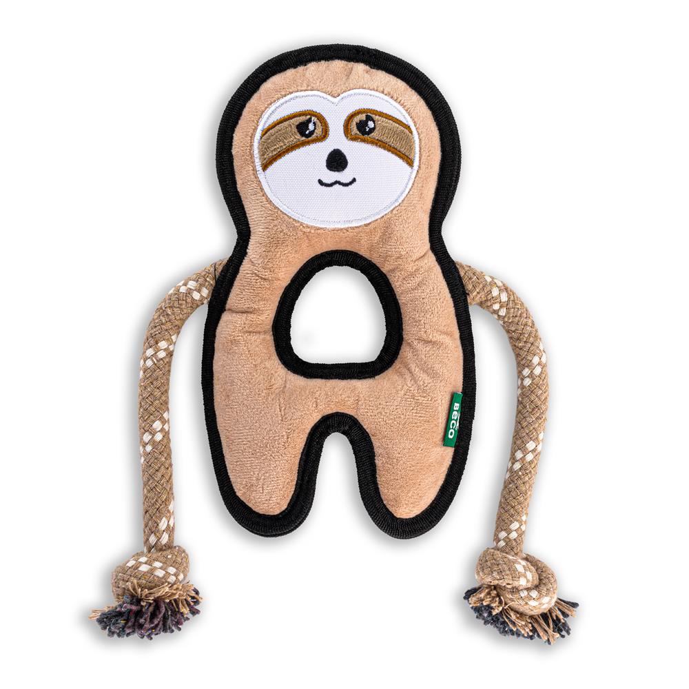 Beco_Plush Sloth Dog Toy Medium.