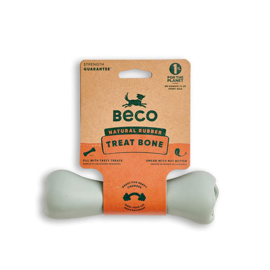 Beco_A bone shaped enrichment dog toy. 1 toy