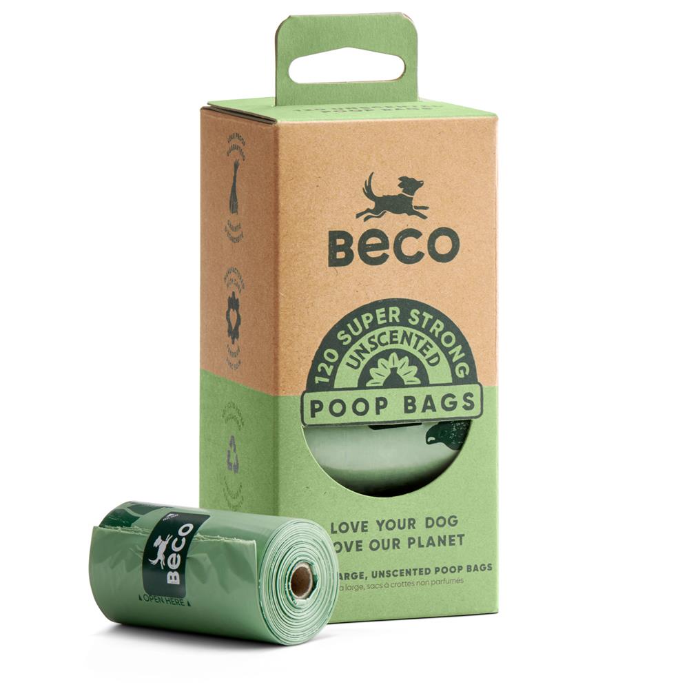 Beco_Unscented Poop Bags. 120 bags