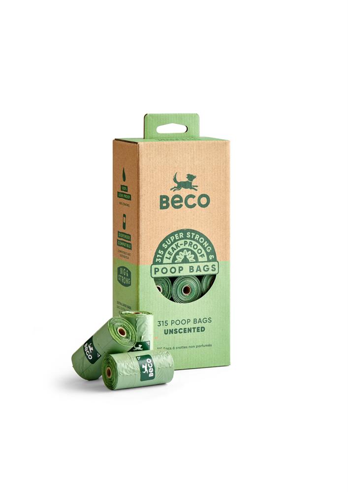 Beco_Unscented Poop Bags. 315 bags