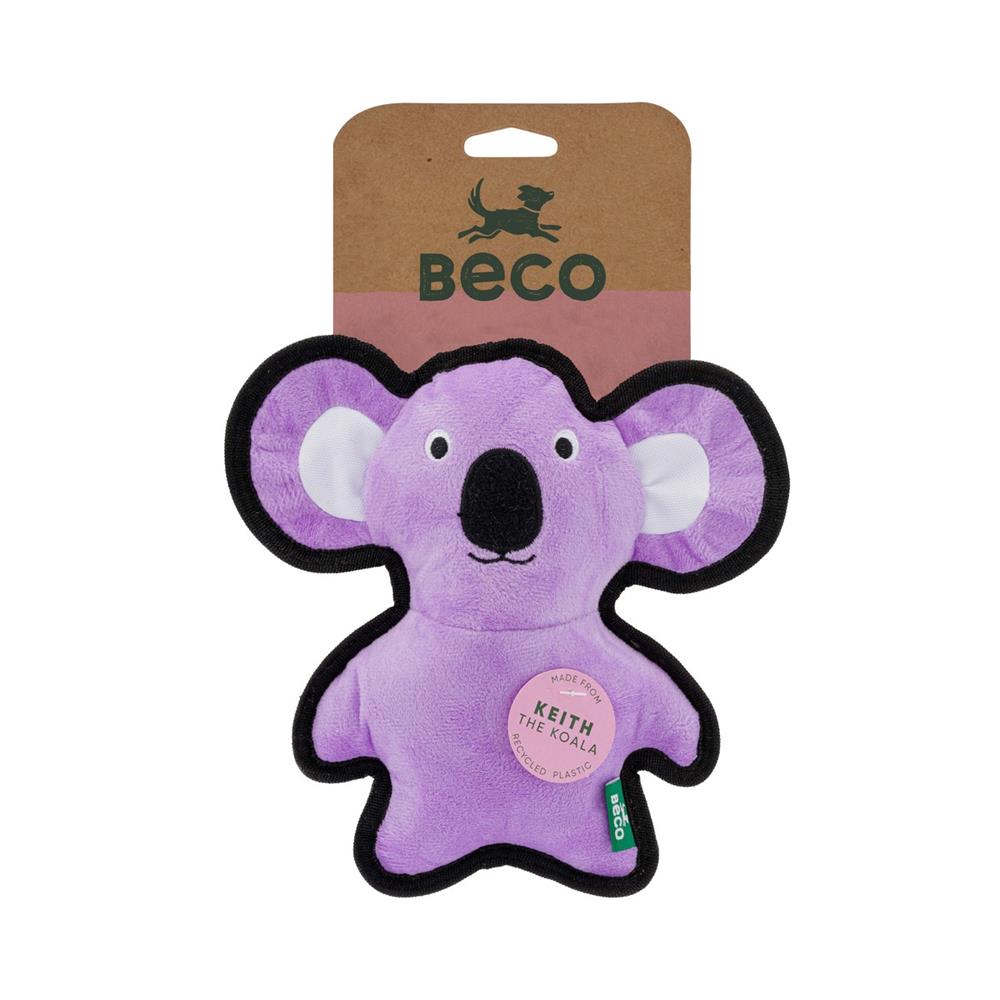 Beco_Plush Koala Dog Toy Medium. 1 toy