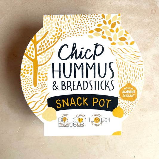 ChicP Ambient_On the Go Hummus & Breadstick Snack Pack 70g