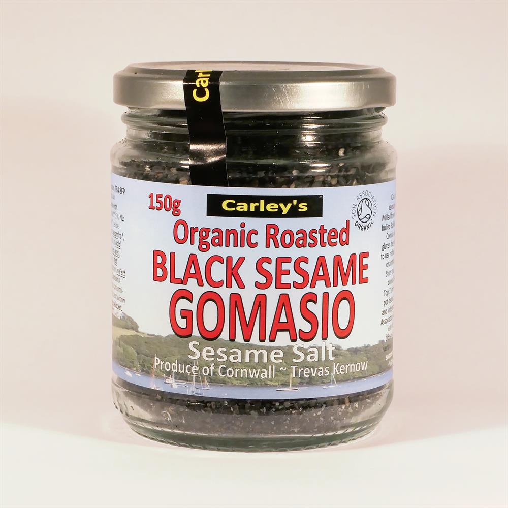 Carley's_Organic Black Sesame Gomasio 150g