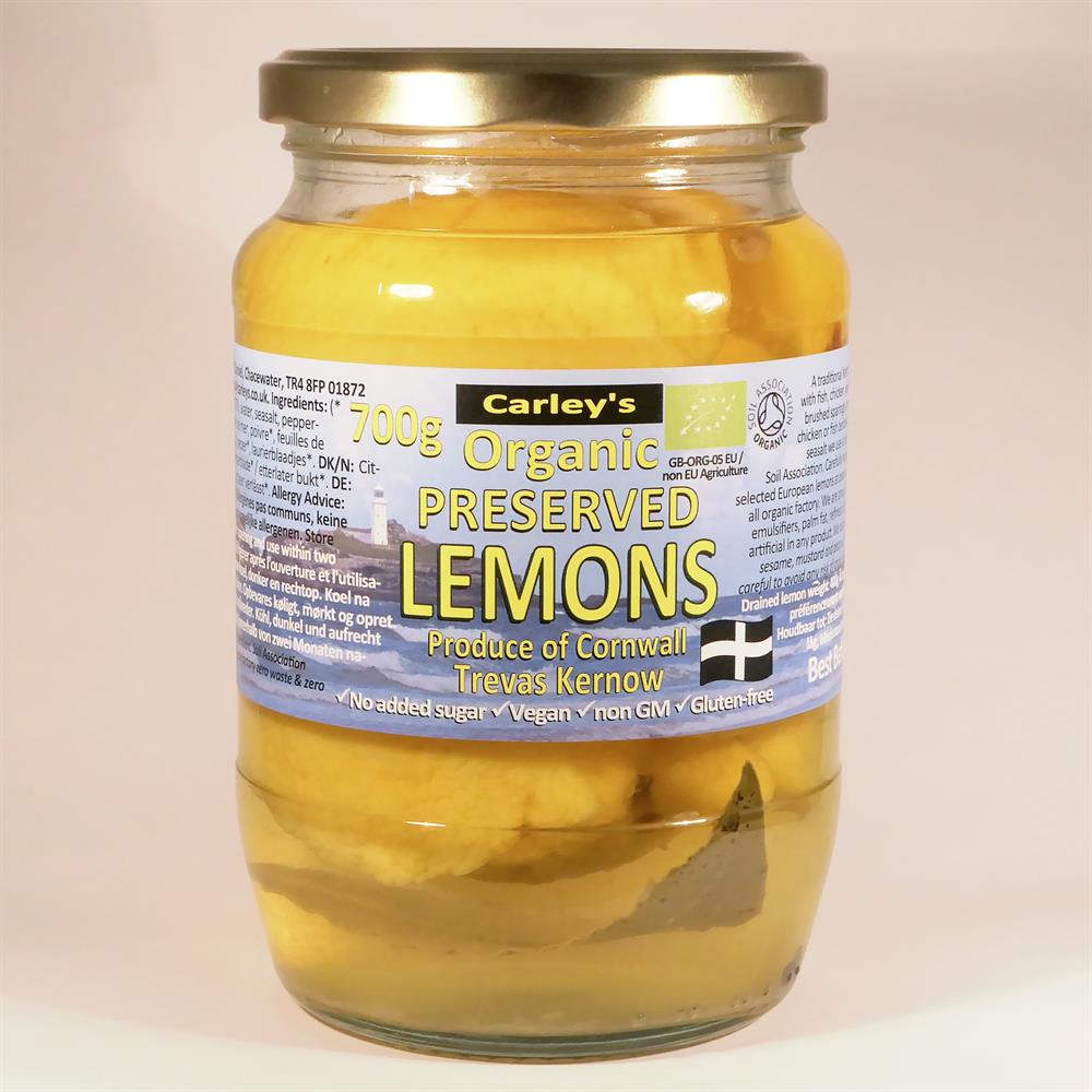 Carley's_Organic Preserved Lemons 700g