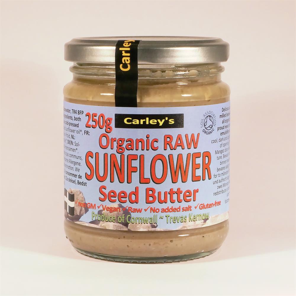 Carley's_Org Raw EU Sunflower Seed Butter 250g
