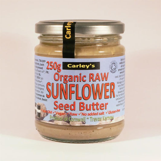Carley's_Org Raw EU Sunflower Seed Butter 250g
