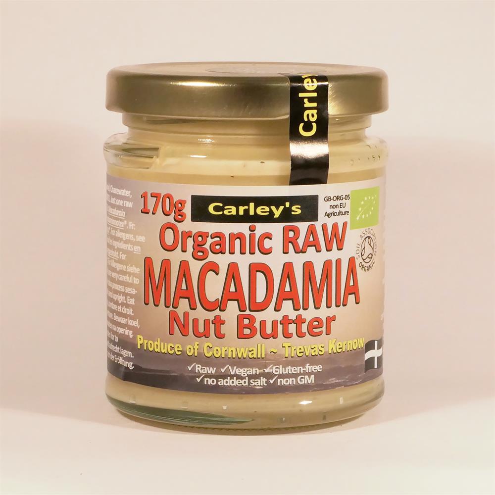 Carley's_Org Raw Macadamianut Butter 170g