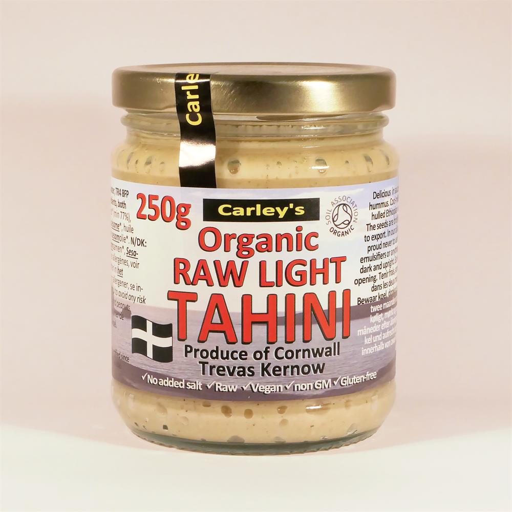 Carley's_Organic Raw LIGHT Tahini 250g