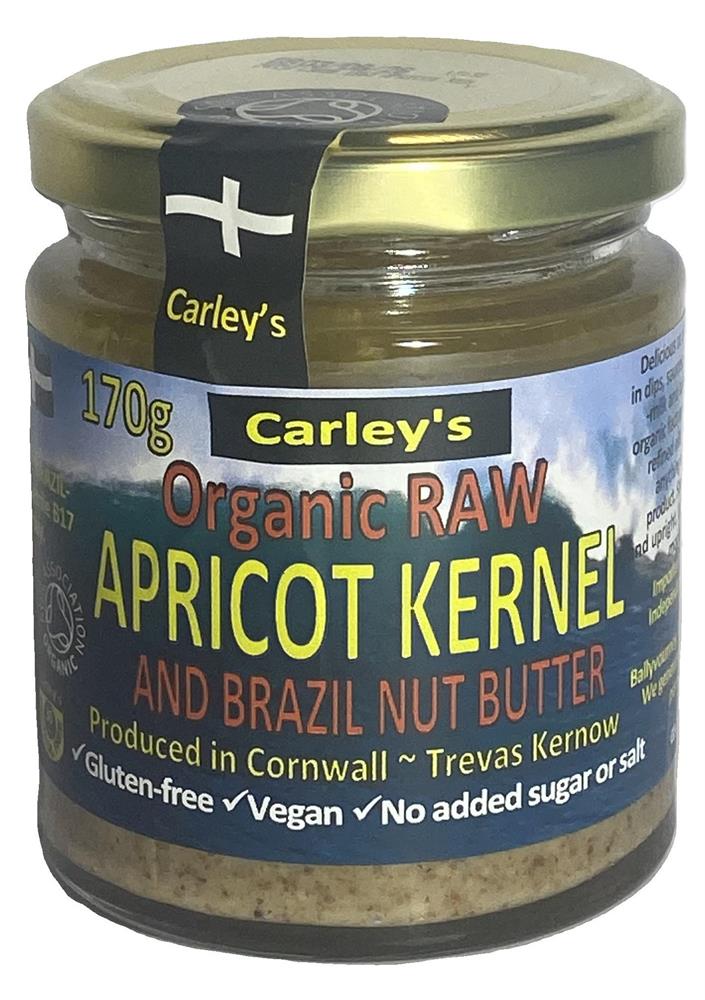 Carley's_Organic Raw Apricot Kernel & Brazilnut Butter 170g