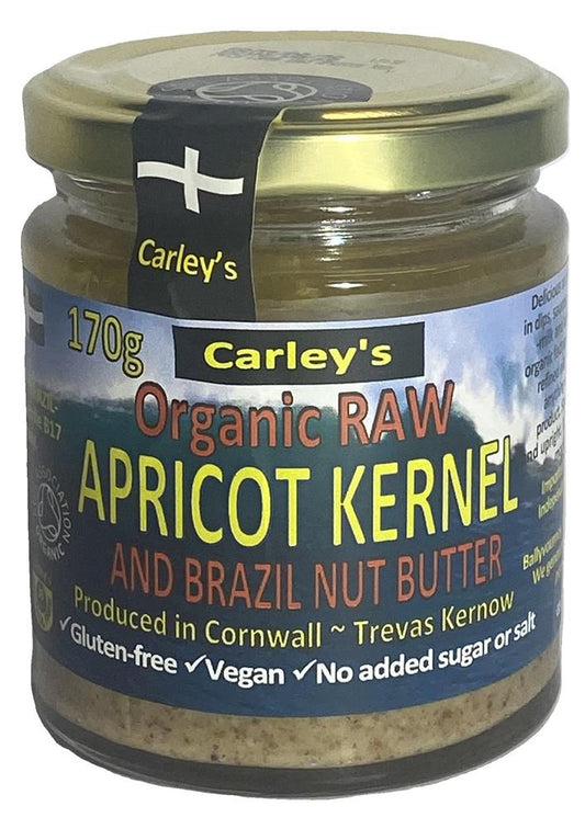 Carley's_Organic Raw Apricot Kernel & Brazilnut Butter 170g