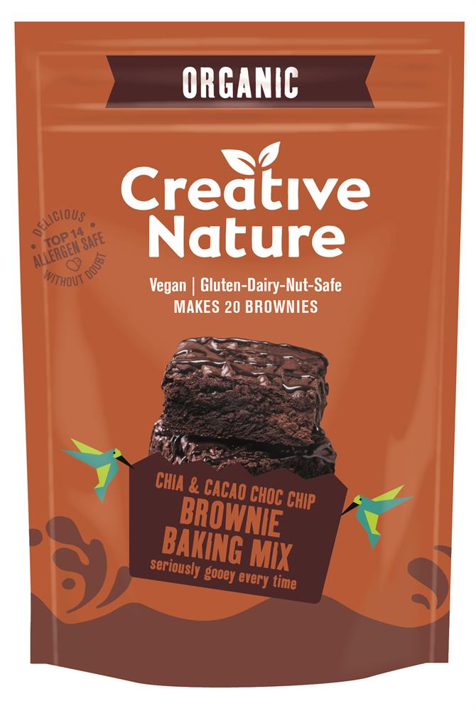 Creative Nature_Organic Chia and Cacao Brownie Mix 400g
