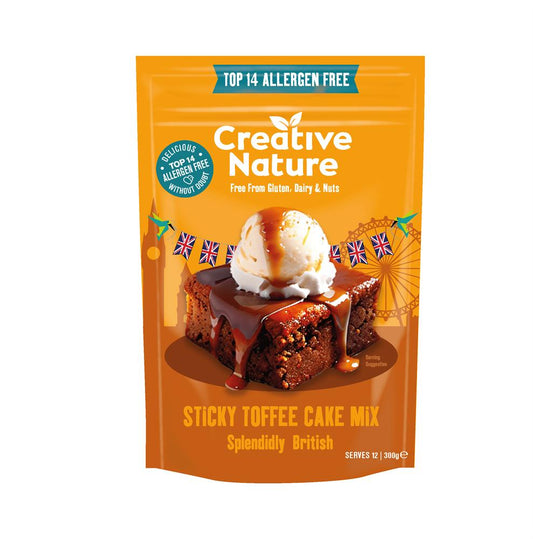 Creative Nature_Sticky Toffee Cake Mix 300g