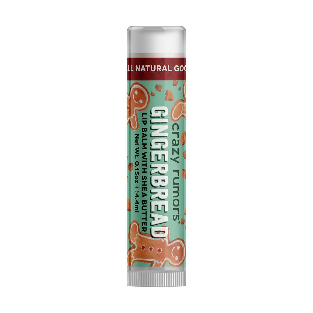 Crazy Rumors_Gingerbread 100% natural vegan lip balm (limited edition) 4g