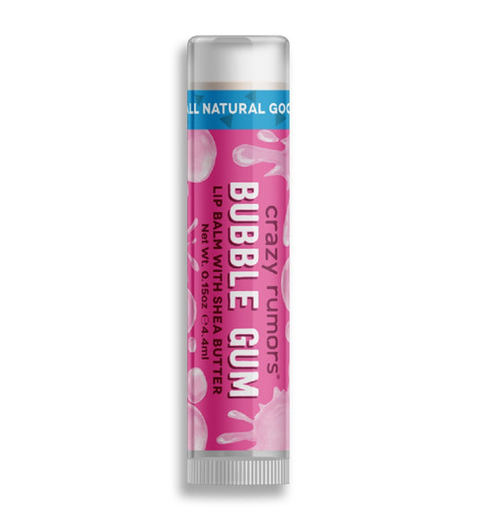 Crazy Rumors_Bubble Gum flavoured Vegan Lip Balm - 100% natural 4g