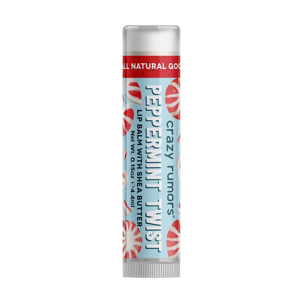 Crazy Rumors_Peppermint Twist 100% natural vegan lip balm (limited edition) 4g
