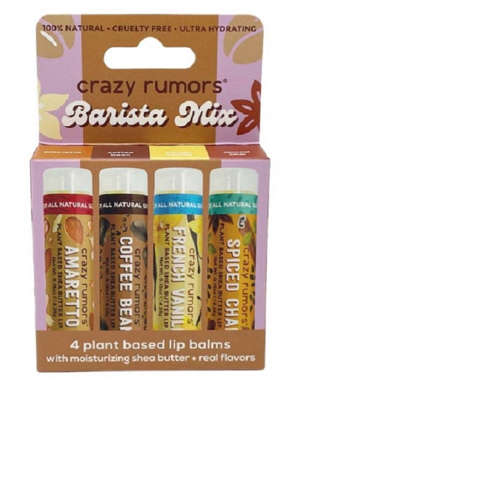 Crazy Rumors_Barista Mix Lip Balms (4 pack)