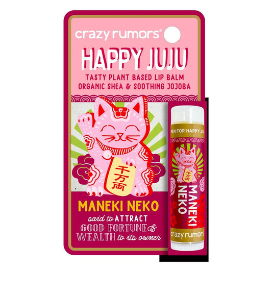 Crazy Rumors_Maneki Neko Lucky Cat Lip Balm.