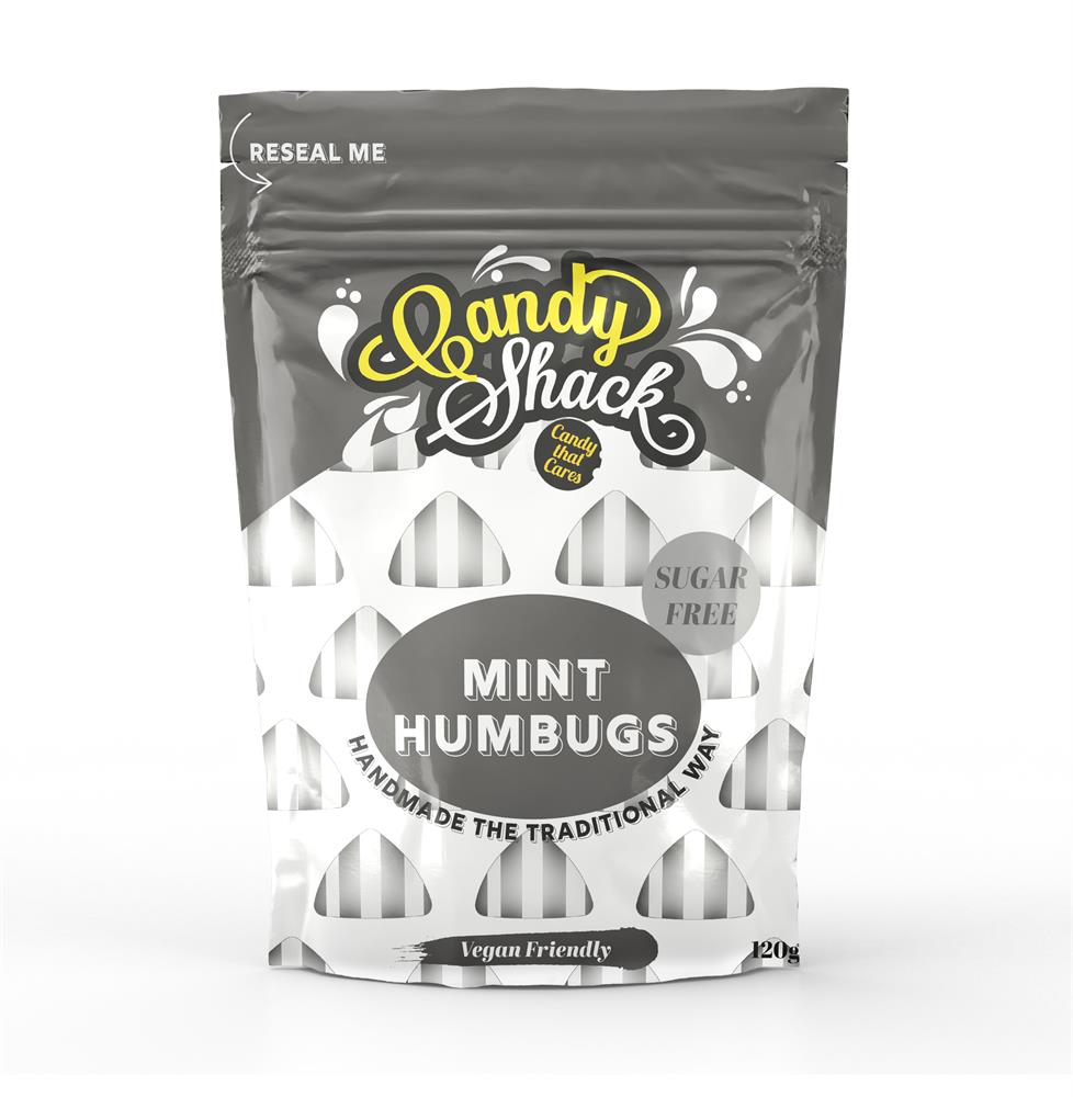 Candy Shack_Sugar Free Mint Humbugs 120g-pack of 2