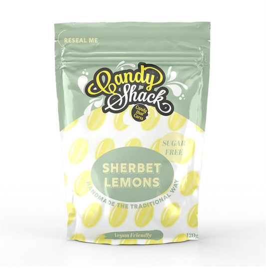 Candy Shack_Sugar Free Sherbert Lemons 120g-pack of 2