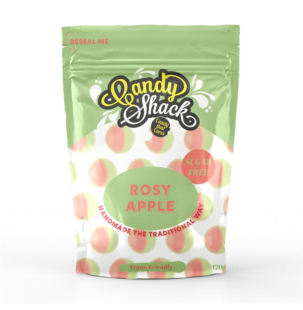 Candy Shack_Sugar Free Rosy Apples Sweets 120g-pack of 2